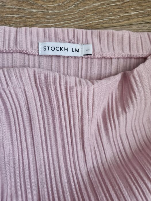 Сукня міді плісе пудрова легка STOCKH LM р. L