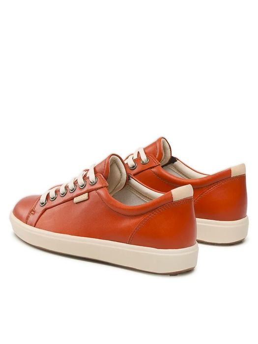ECCO skórzane sneakersy Soft 7 W, Cognac, EU 37