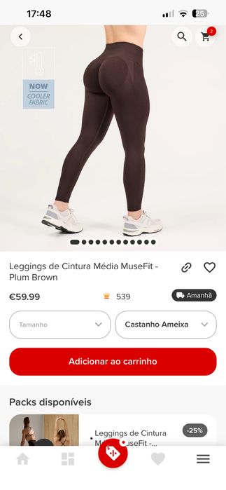 Leggins Prozis Tamanho M