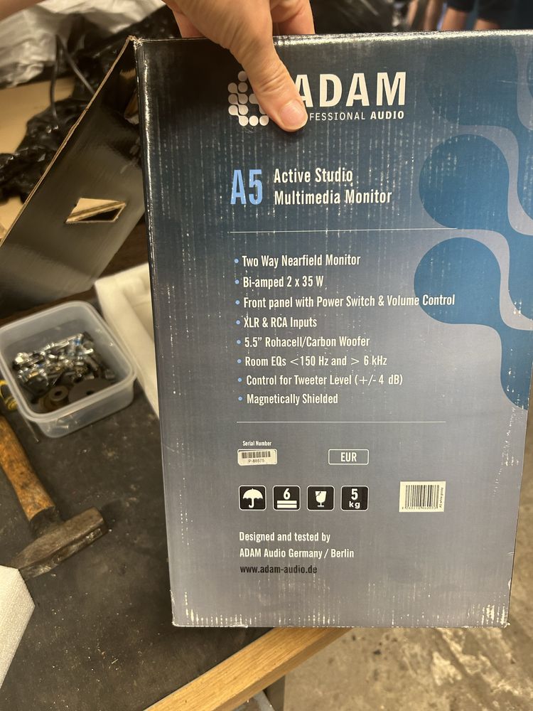 ADAM Audio A5 Aktywne monitory studyjne 2szt