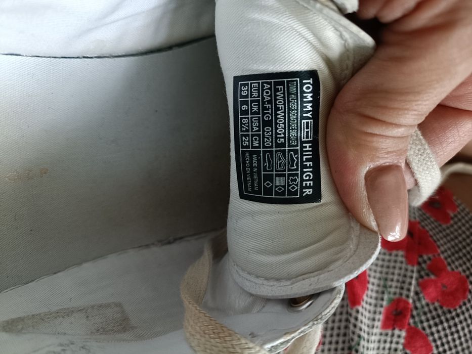 Buty skórzane Tommy Hilfiger