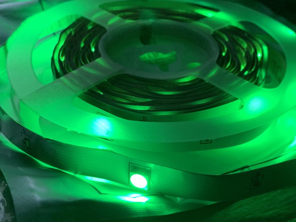 RGB Светодиодная лента 5В Bluetooth, Пульт ДУ 5050 Светомузыка, 5м
