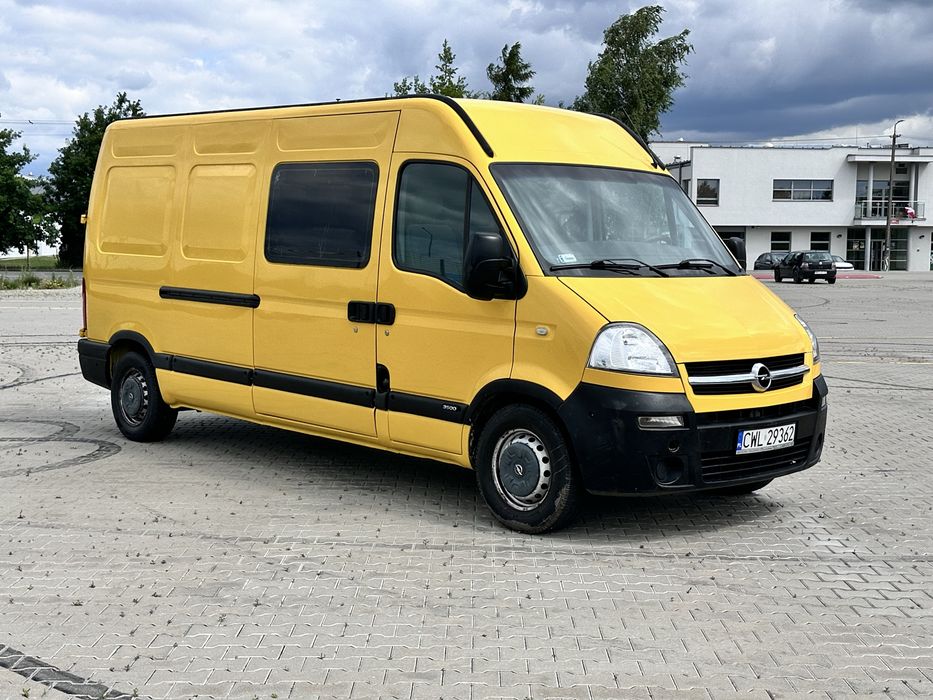 Opel Movano Master 3.0 dci brygadówka hak