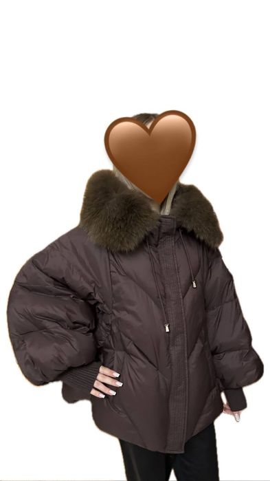 Куртка зимова жіноча оверсайз