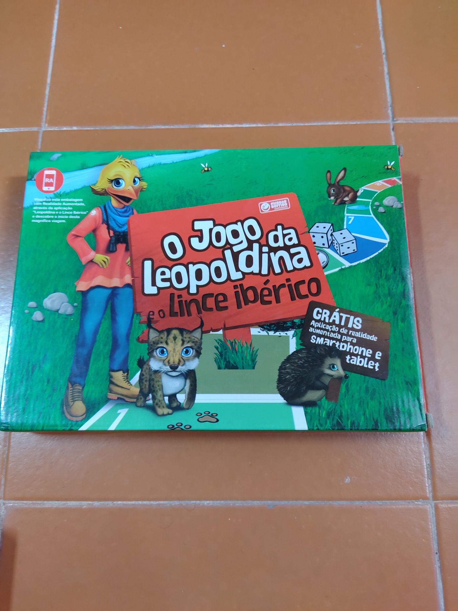 Jogo de tabuleiro da Leopoldina e o lince ibérico