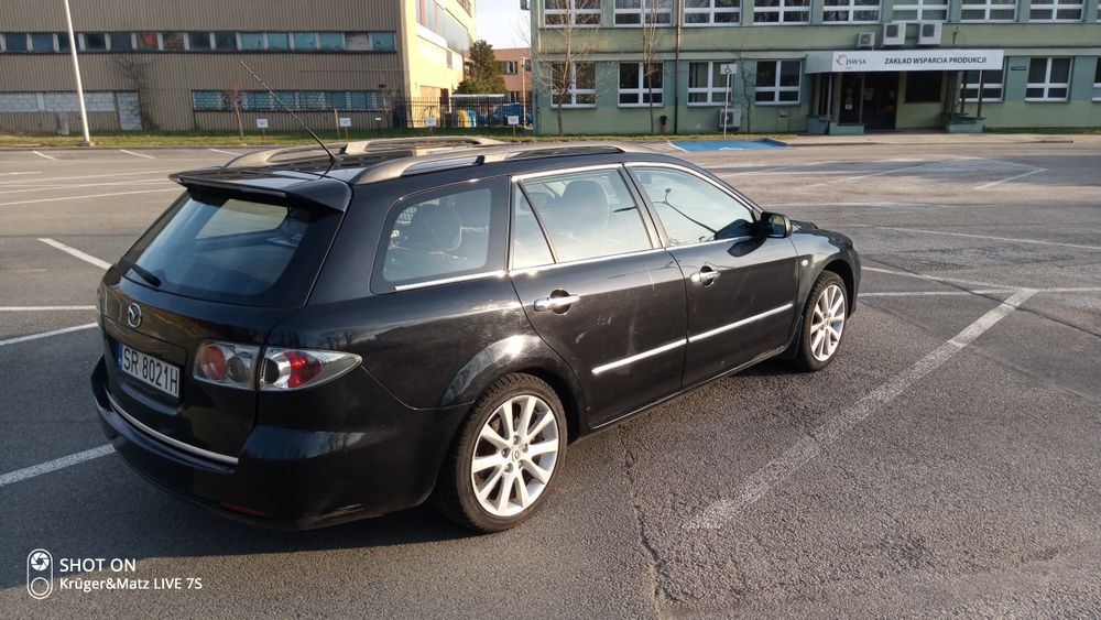 Mazda 6 LPG 2.3 Lift fabryczny 166km najbogatsza wersja.