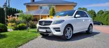 Mercedes SUV biały do ślubu