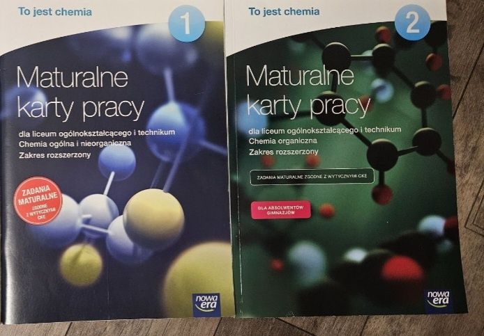 Chemia, biologia, maturalne karty pracy