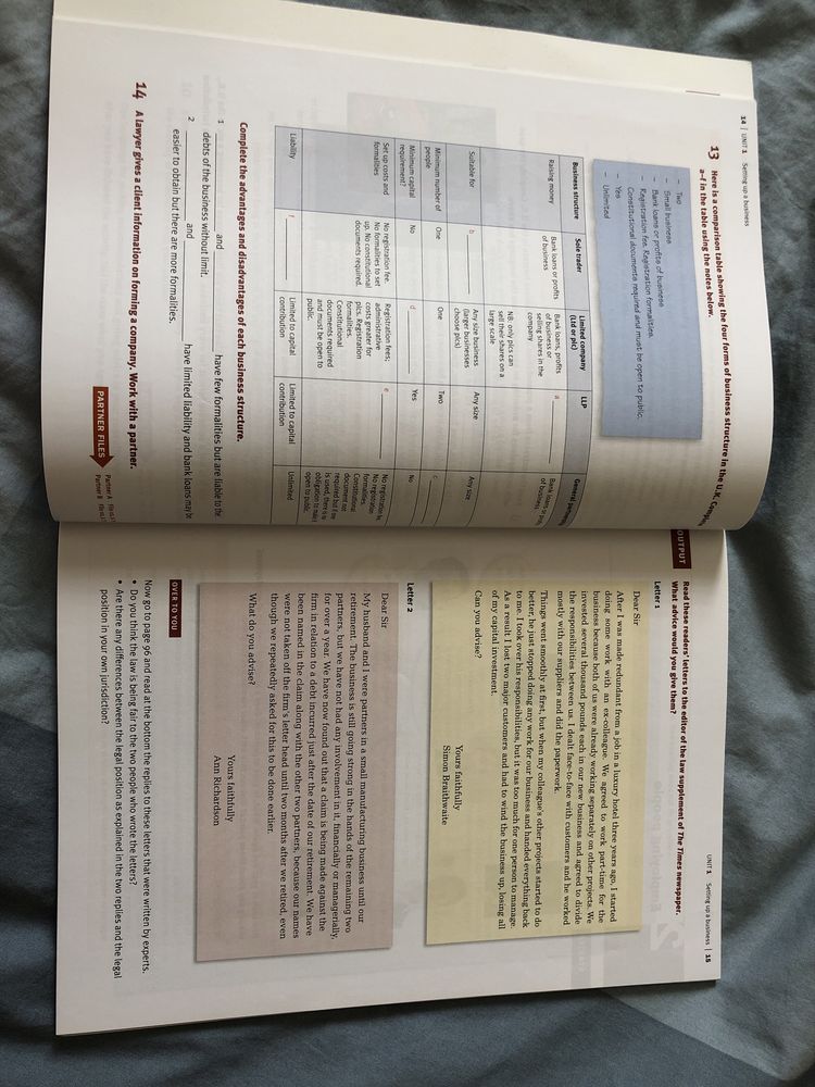 English for legal professionals - Andrew Frost