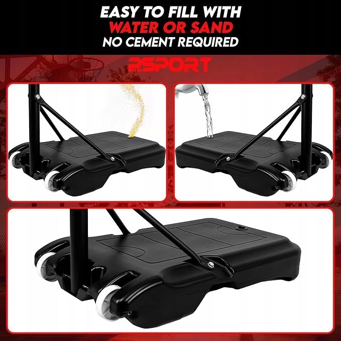 Zestaw Do Koszykówki Prosport Regulowana Wysokość 1,6-2,1 M