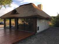 Altan ogrodowa, całoroczna, kryta strzechą-Arizona