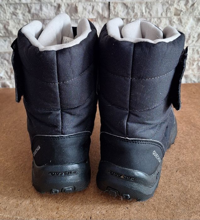 Buty zimowe śniegowce Decathlon Quechua rozmiar 34