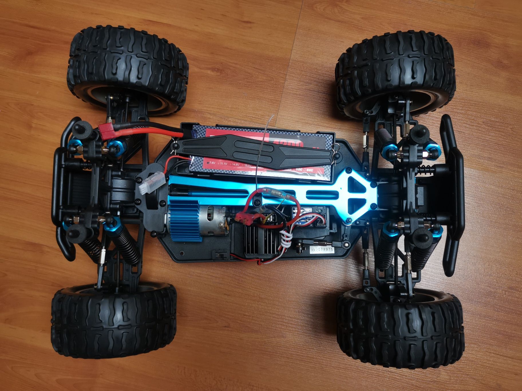 Carro RC telecomandado HSP Monster Truck brushless ou brushed Lipo