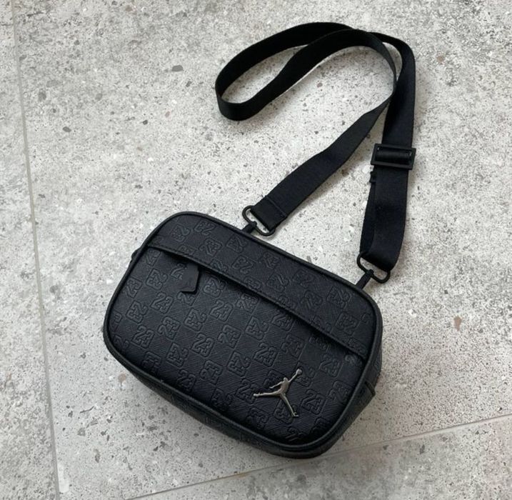 Чоловіча сумка NIKE JORDAN | барсетка з шкіри