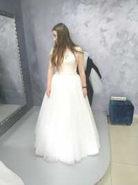 Весільне плаття + діадема