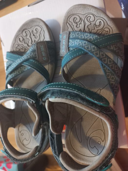 Sandały trekingowe, 4 pary rozm. 32 rozne marki