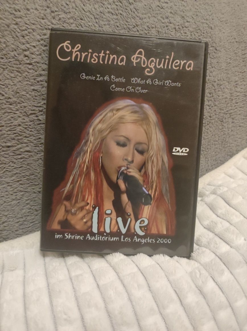 Dvd Christina Aguilera koncert live Los Angeles 2000 Unikat