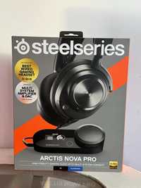 Навушники з мікрофоном SteelSeries Arctis Nova Pro Wireless Black