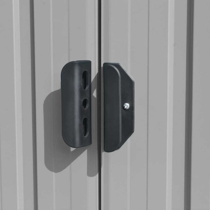 Abrigo de Jardim Metálico 257x580x181 cm – Resistente e Espaçoso