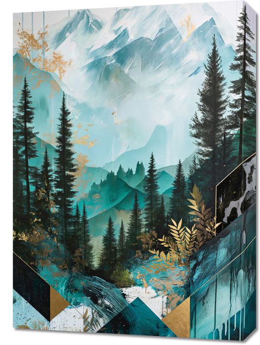 Obraz 50x70cm Przeplatane Krajobrazy