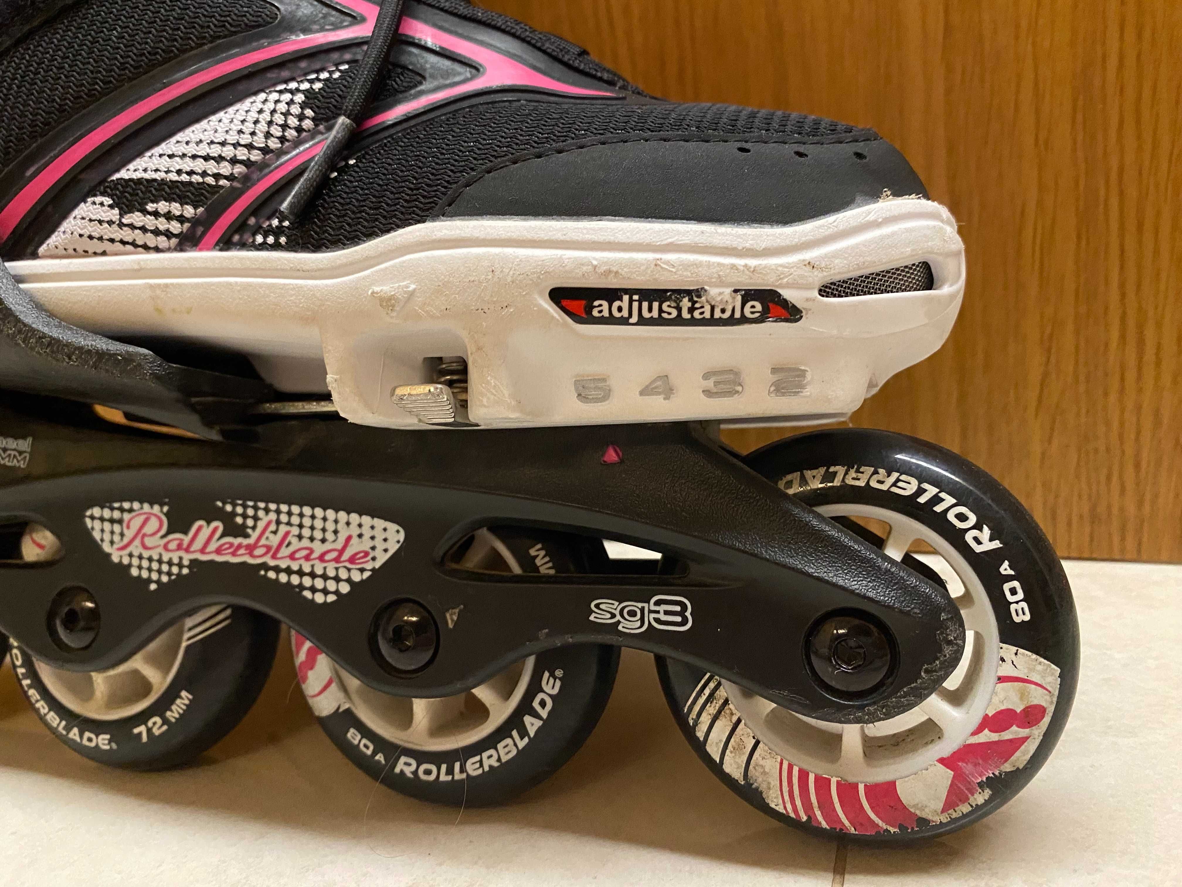 Rolki Rollerblade Spitfire G 33-36,5 + komplet ochraniaczy gratis