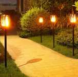 Pochodnia LED Lampa solarna 78cm 96 led komplet 8sztuk