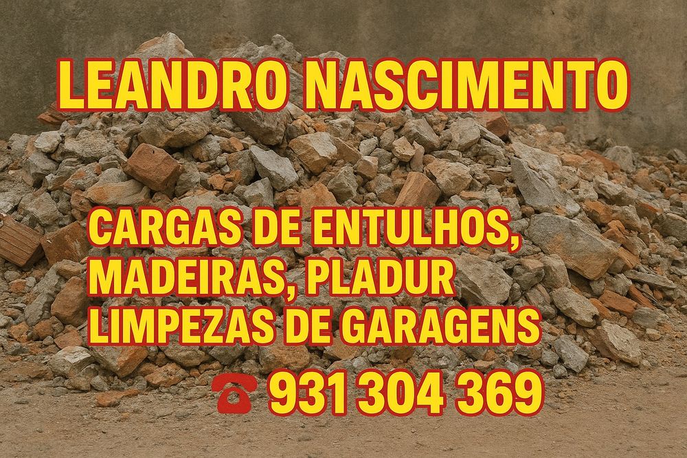 Faço remoçao de entulhos