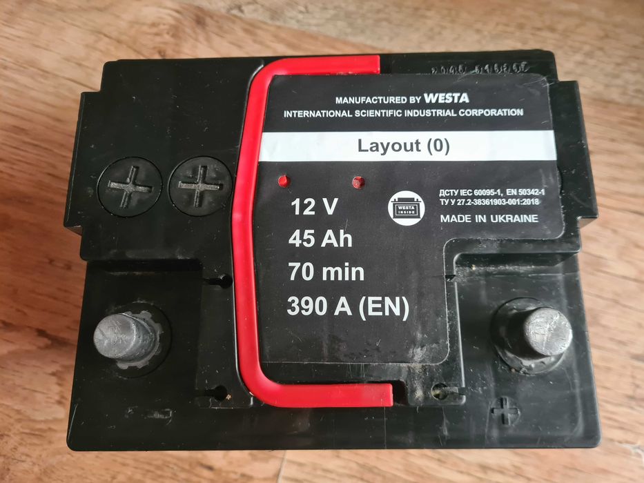 Akumulator 45 A/12 V/390 A