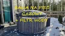 Balia ogrodowa Premium na Gaz Propoan Butan  LPG Jacizzi ogrodowe