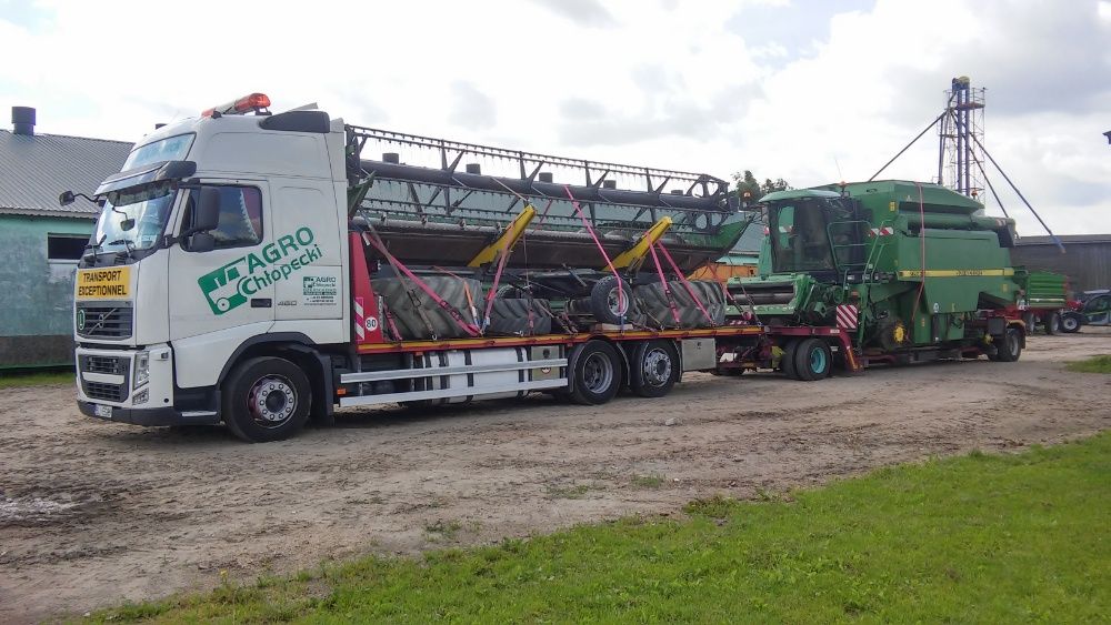 Transport John Deere CWS,WTS,1450,1550,w540,9540,9580,9640,9660,9680