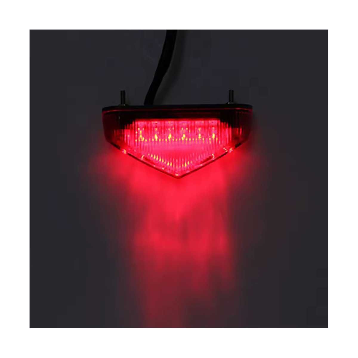 Farolim traseiro universal LED para moto