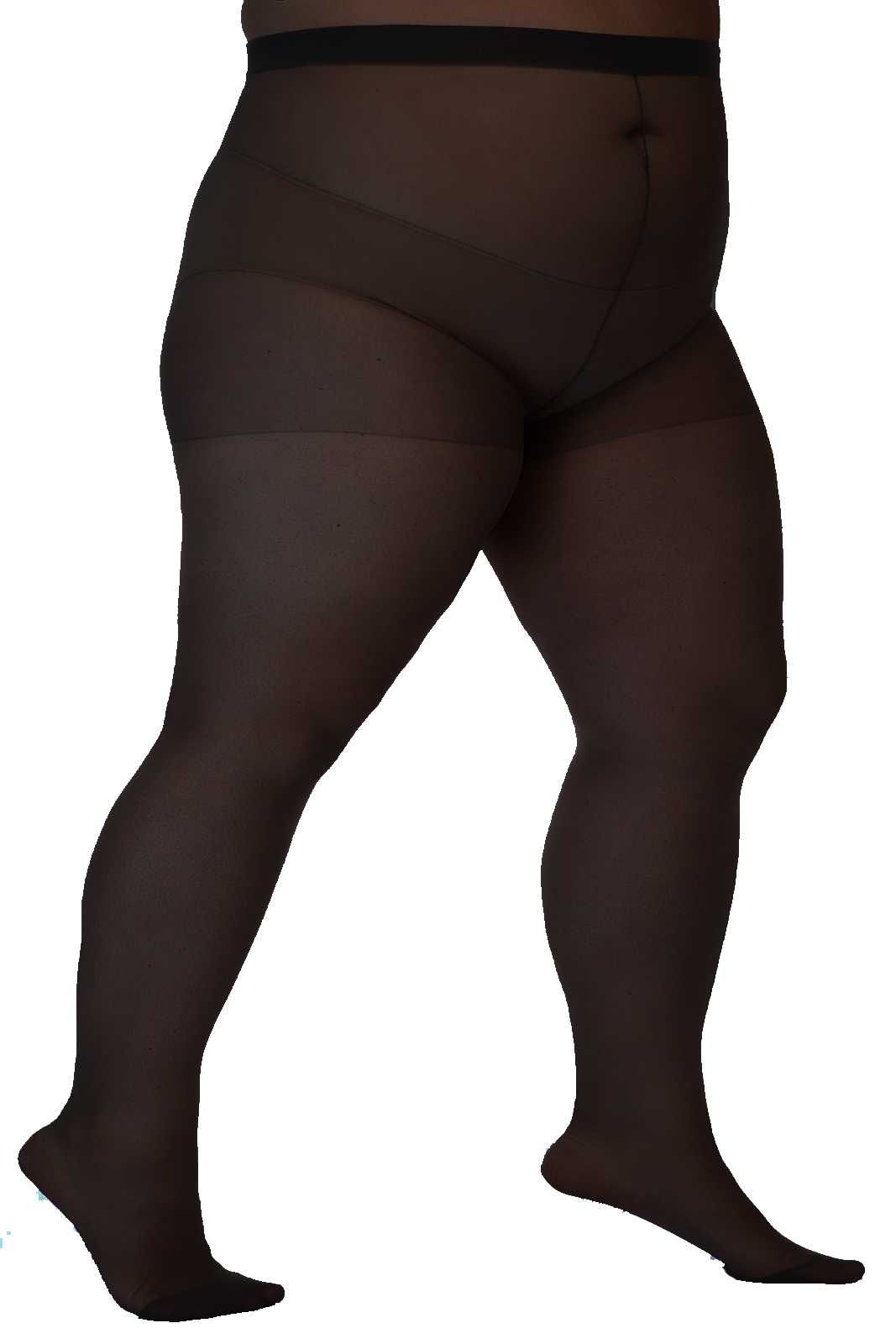 Rajstopy Lida Plus Size , 20den , Czarny , 3XXL , biodra do 170cm
