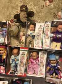 Куклы пупсы ляльки новые 35 см
