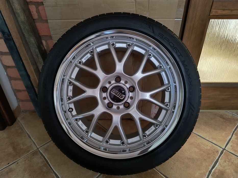 4x felgi aluminiowe 17" ASA REVOLUTION + opony letnie DUNLOP 225/45