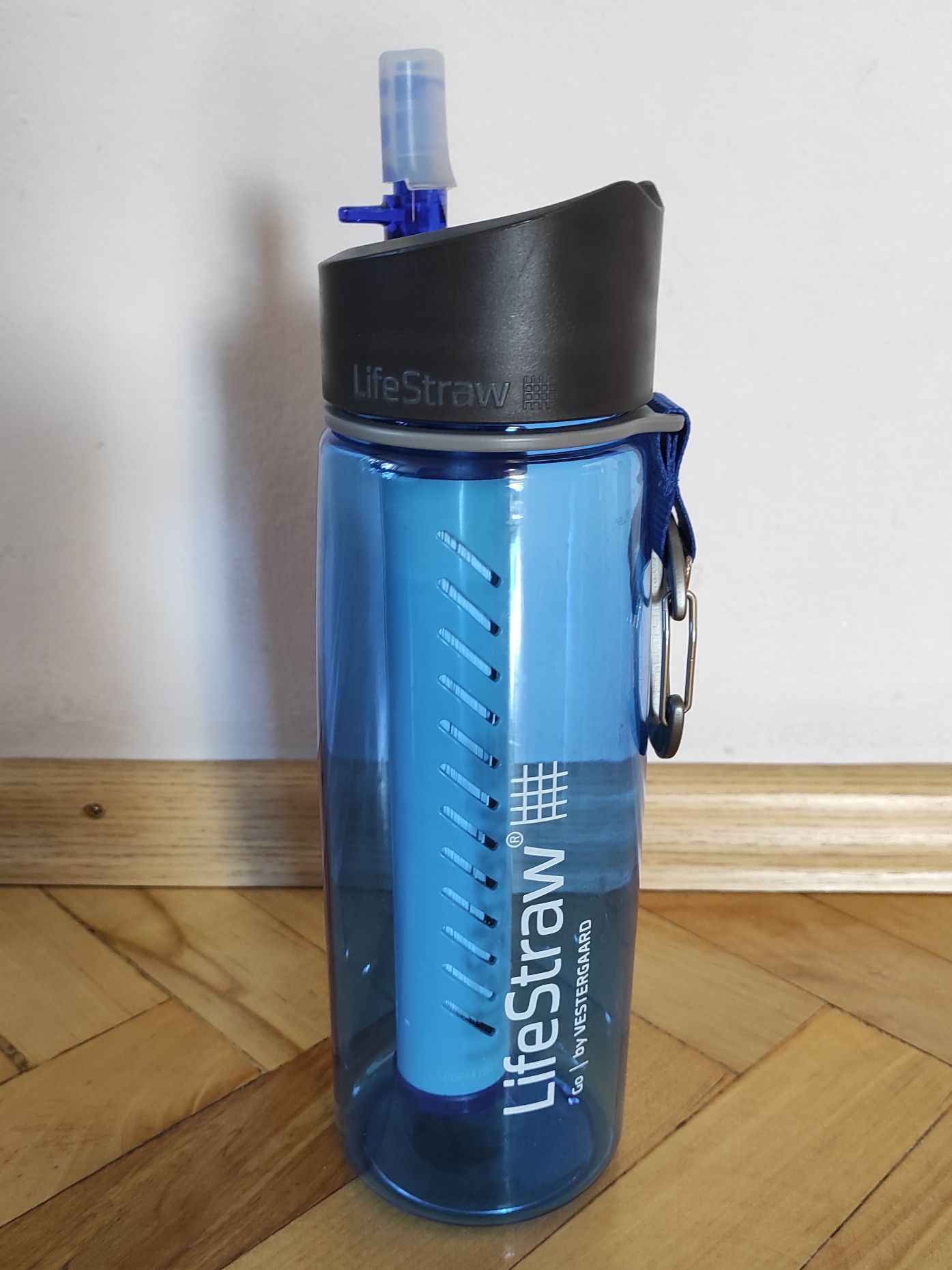 Butelka z filtrem podróżna LifeStraw Go 650 ml - dark teal