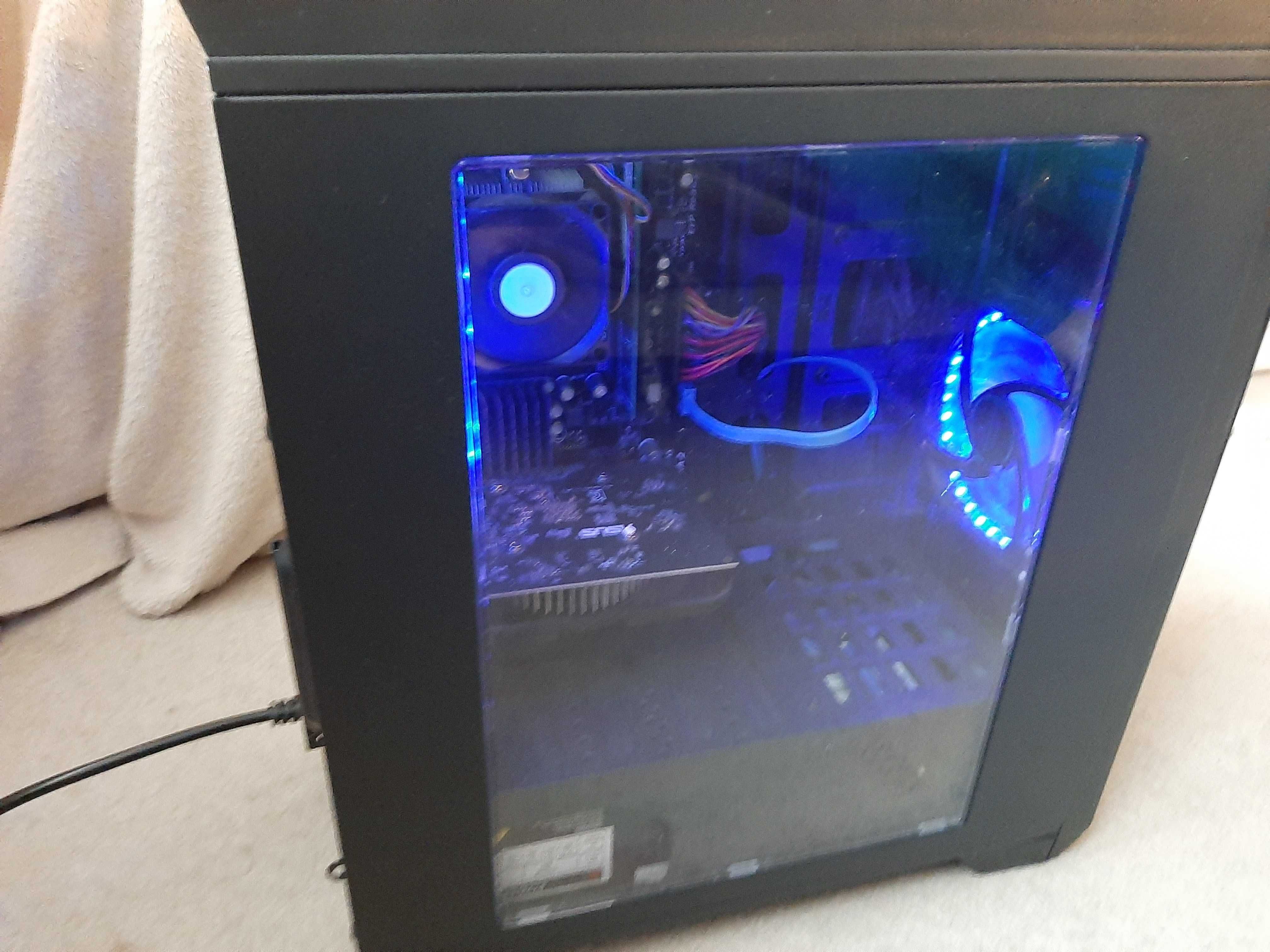 Komputer stacjonarny, idealny do gier, GeForce GTX1050Ti, LED, 1000GB