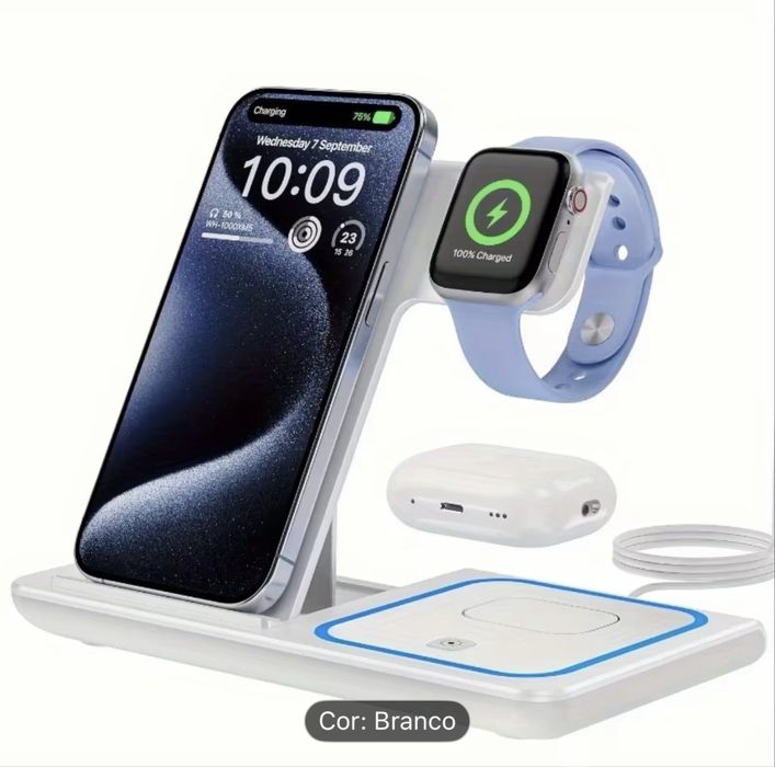 Carregador por 3 in 1