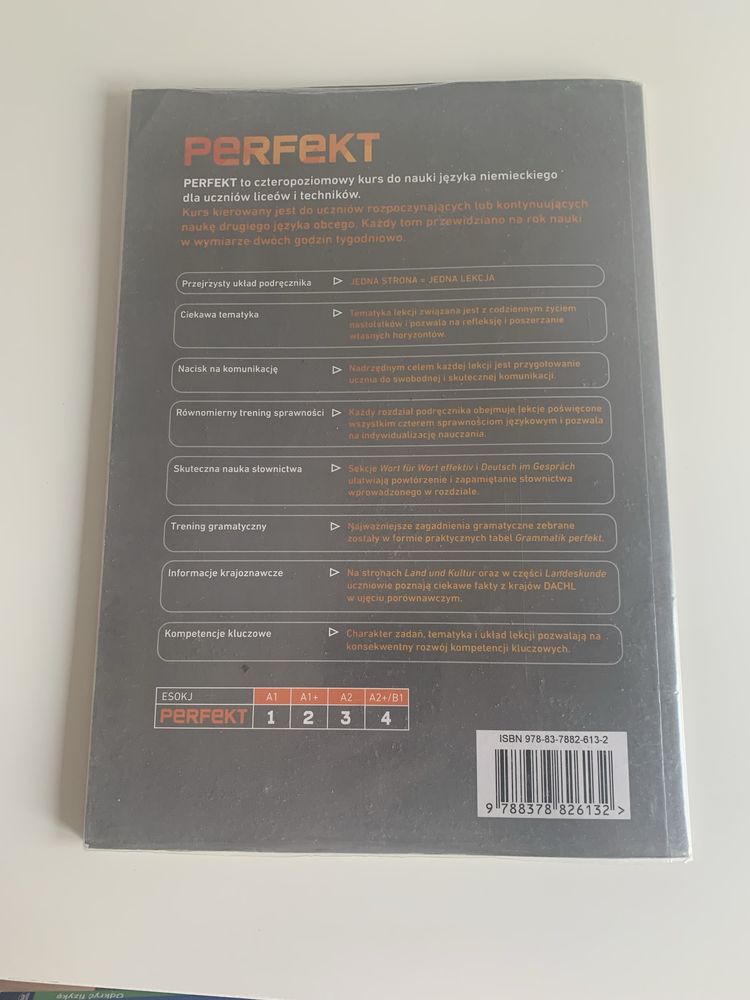 zeszyt ćwiczeń język niemiecki dla liceów i techników Perfekt 1