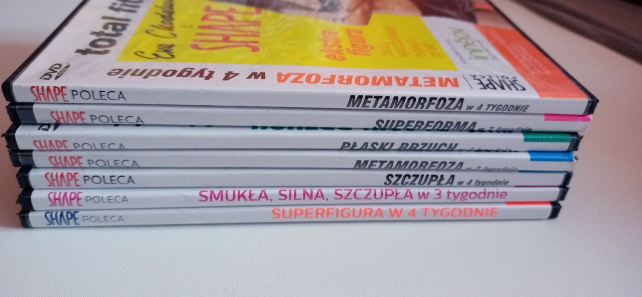 Ewa Chodakowska 7szt cd ćwiczenia treningi