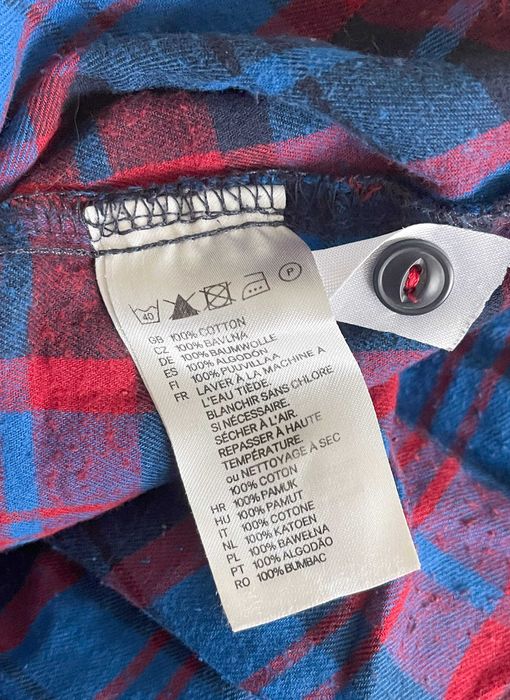 Camisa Flanela Axadrezada H&M, L