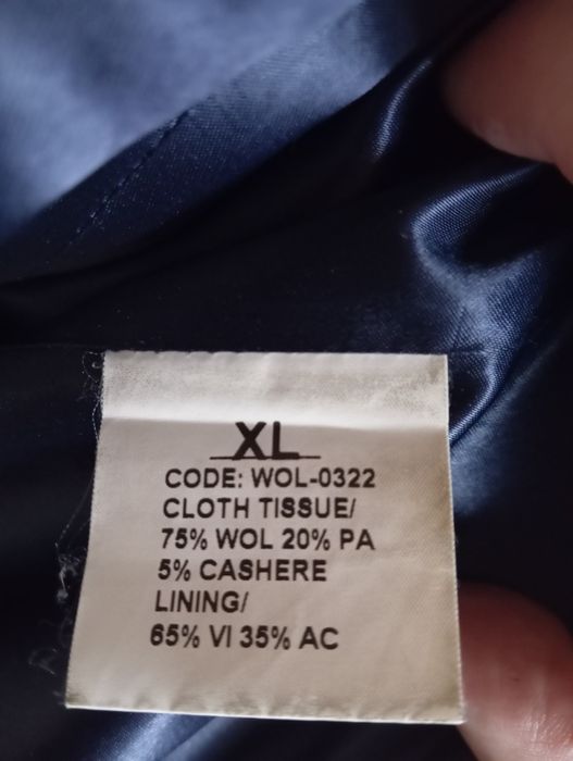 Пальто чоловіче Clan, демісезонне. Великий розмір XL