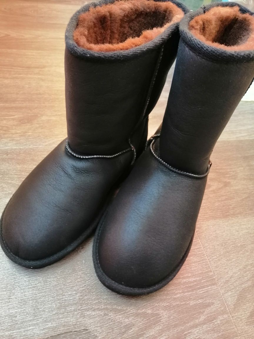 Угги сапожки сапоги натуральная замша мех кожа ugg