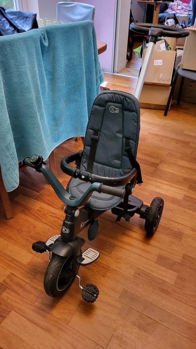 KINDERKRAFT - Rowerek trójkołowy dziecięcy 5w1 EASYTWIST zielono/czarn