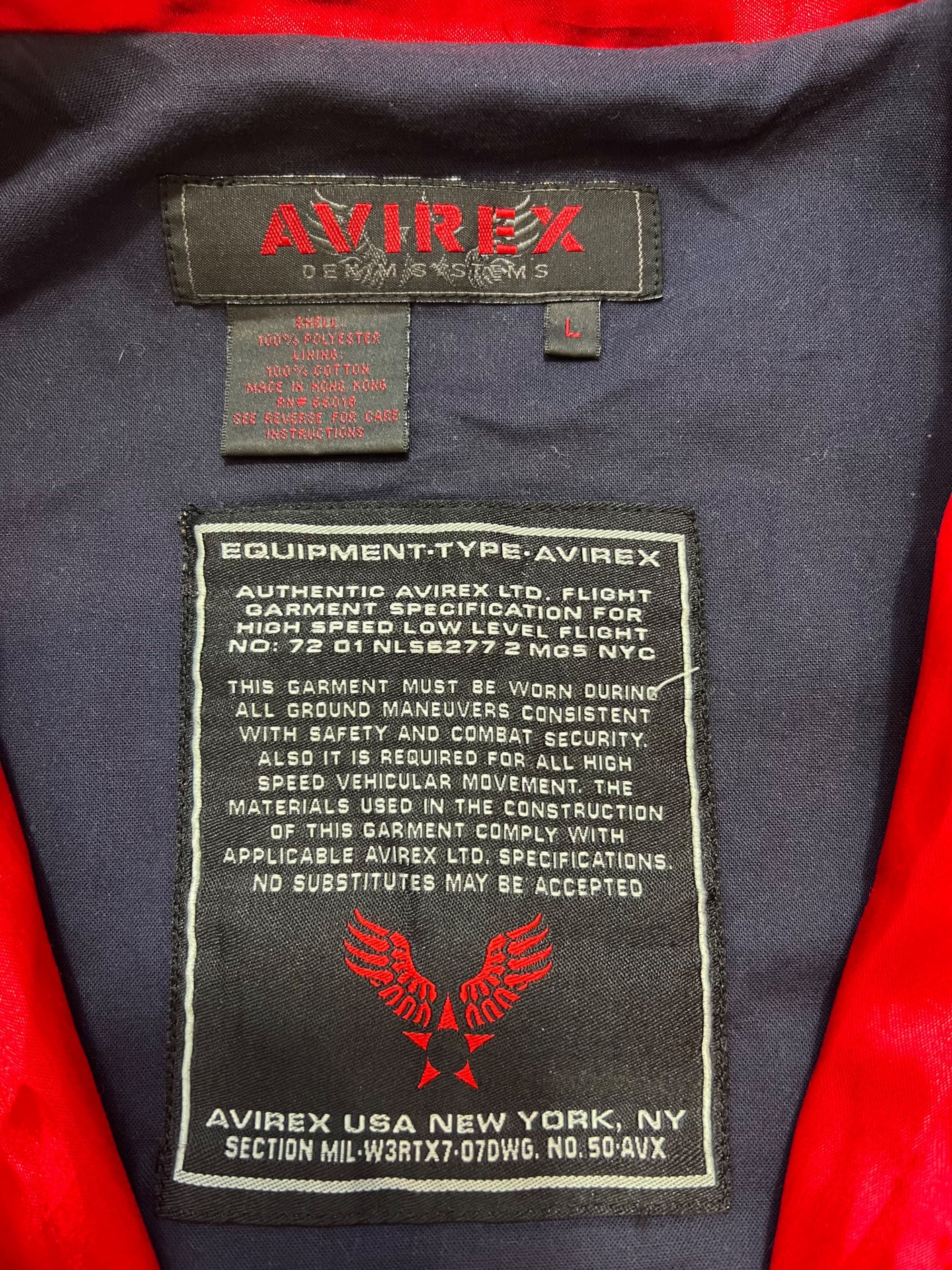 Rare Kurtka Avirex Sky Boss USA bomber vintage