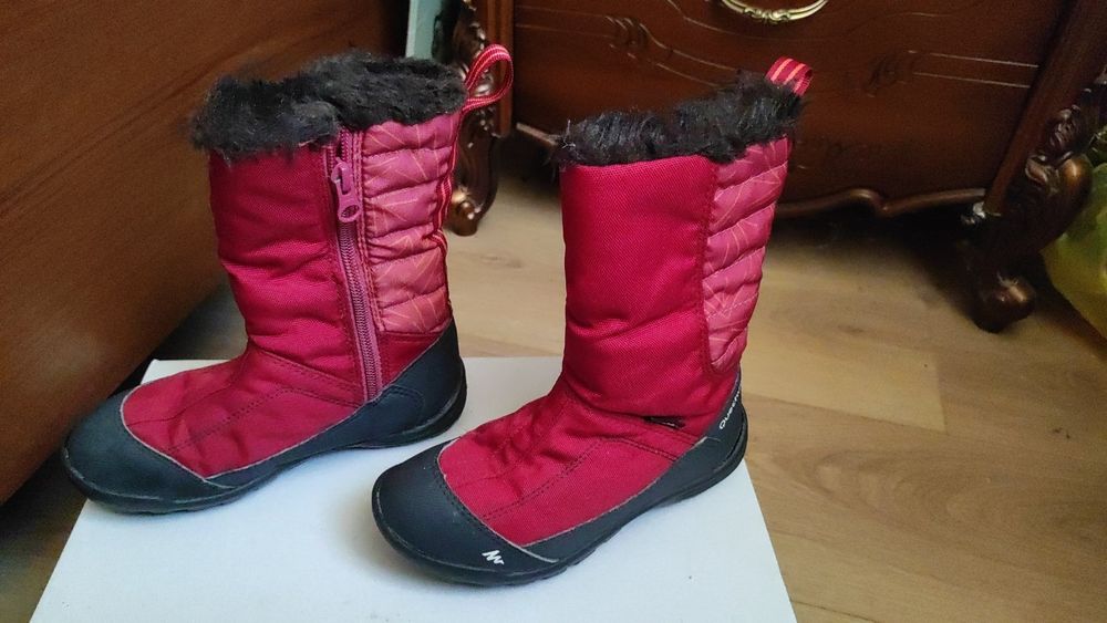 Зимние сапоги сапожки для девочки мальчика 27 28
