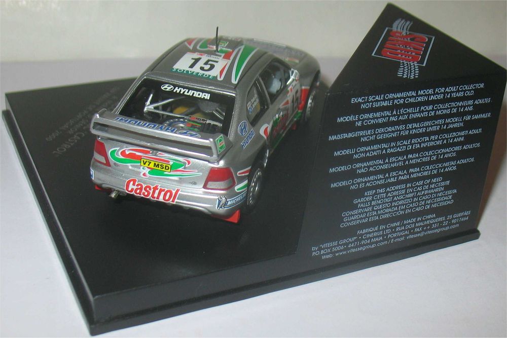 Skid - Hyundai Accent WRC - Rally de Portugal 2000 - Alister McRae