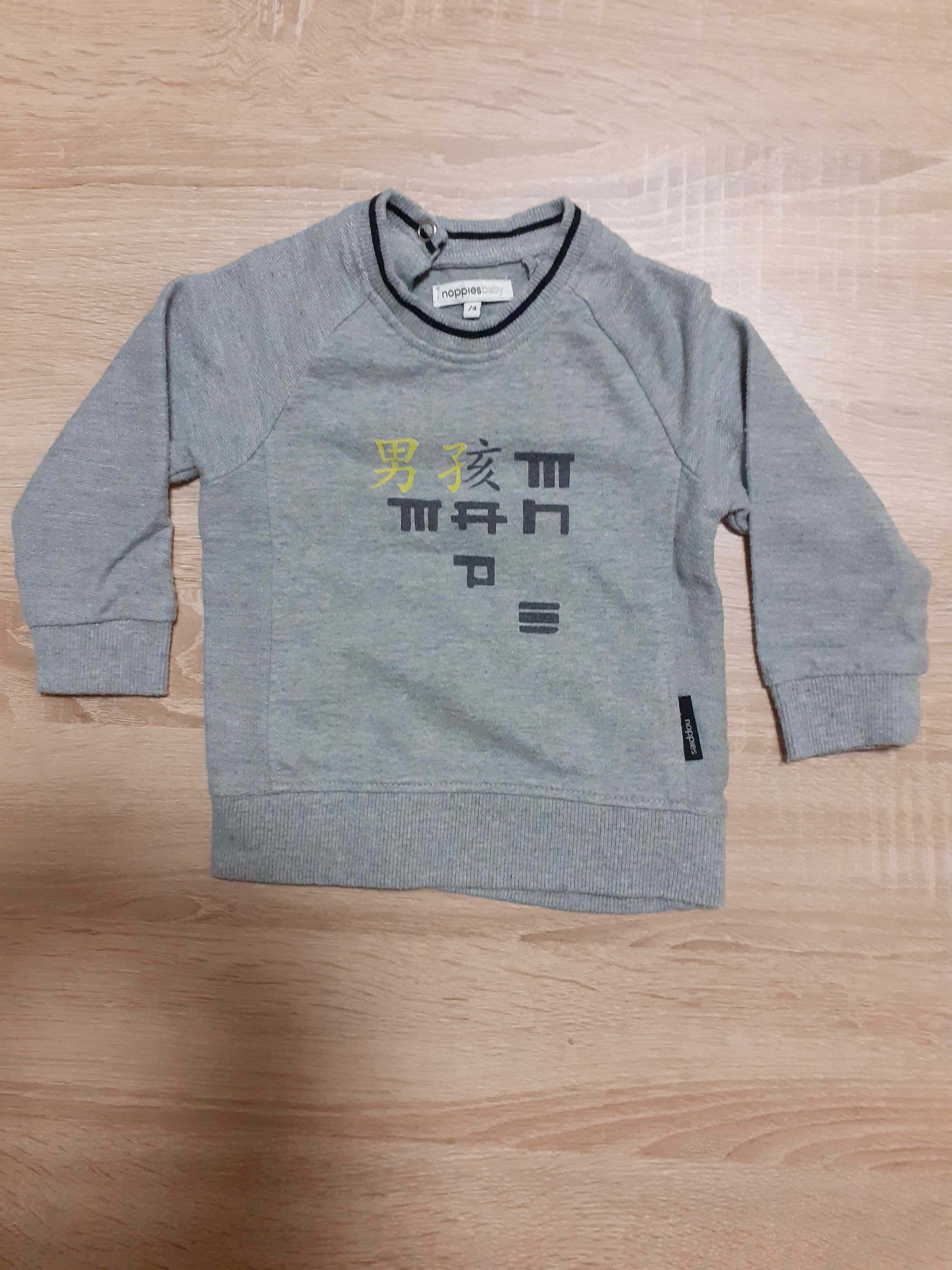 jak nowa bluza niemowlęca noppies baby r. 74