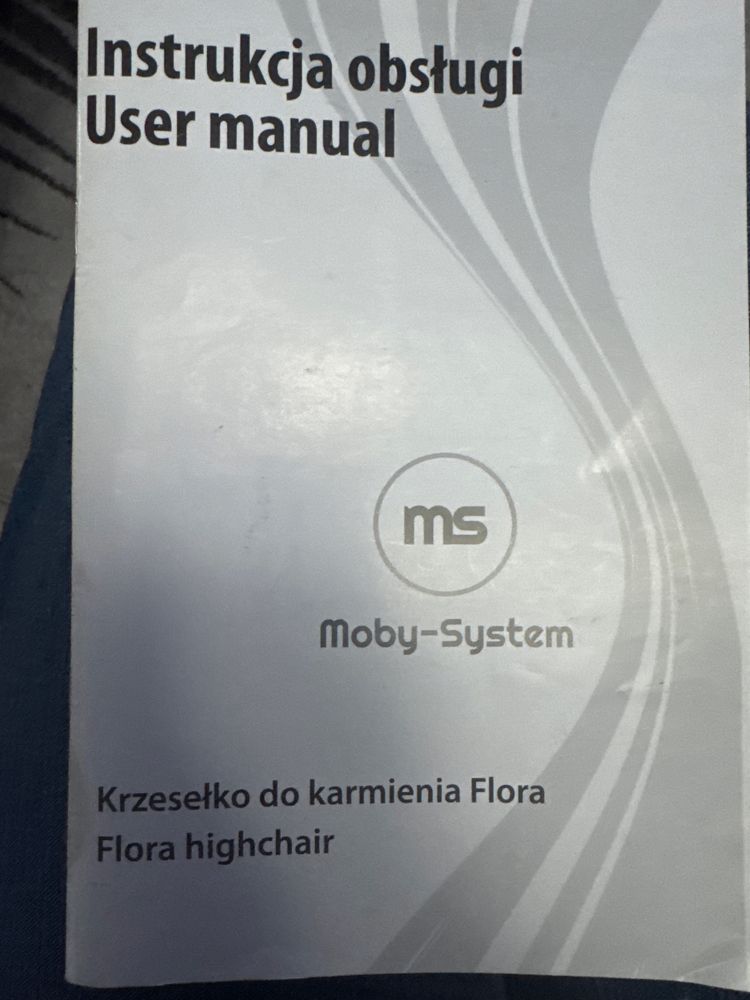 Krzeselko do karmienia Moby-system