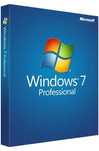 Oprogramowanie komputerów Windows 7 Professional (kod)