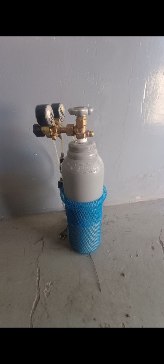 Butla CO2 5l z elektrozaworem i reduktorem